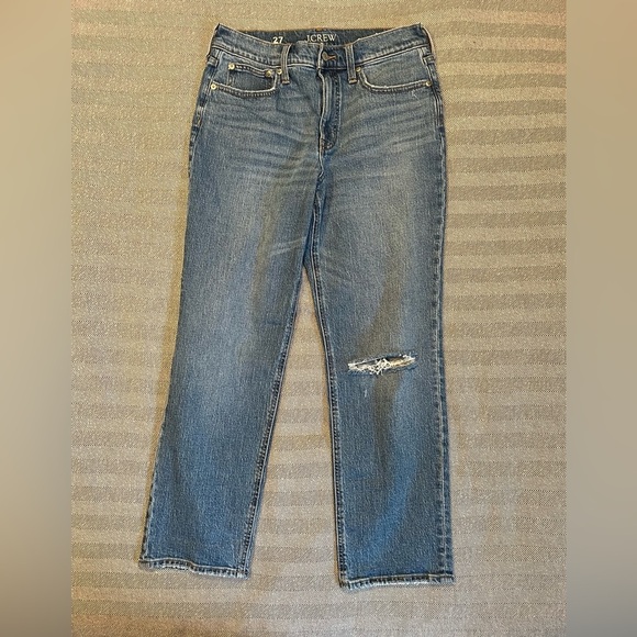 J. Crew 90’s Classic Straight Leg Jean Size 27 - Picture 2 of 10